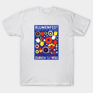 1930 Swiss Flower Show T-Shirt